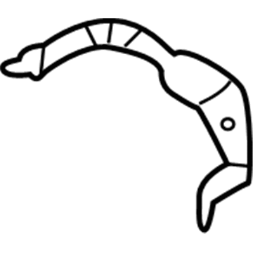 Ram 68160115AA Fan Guard Upper Bracket