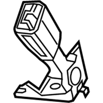 Jeep 6KJ03DX9AA Buckle End