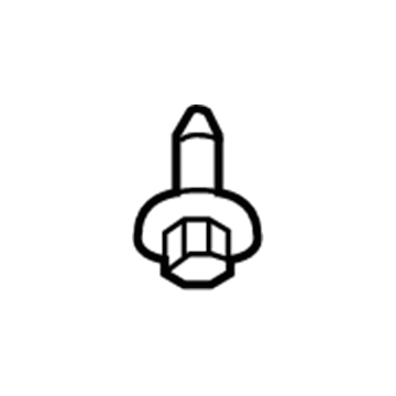 Jeep 6100286 Fender Bolt