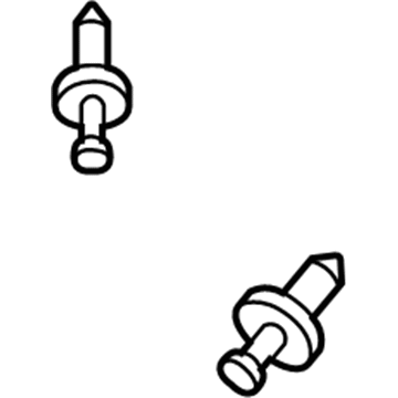 Jeep 34201621 Fender Liner Rivet