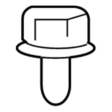 Dodge 6105103AA Siren Screw