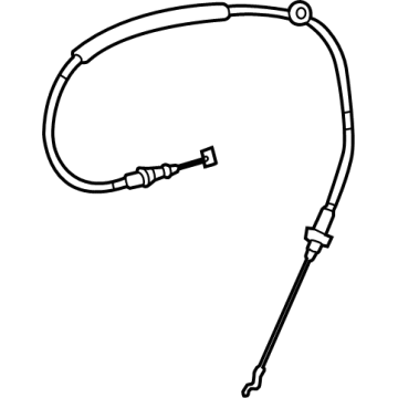 Jeep Grand Cherokee Door Latch Cable - 68462653AB