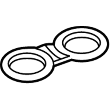 Chrysler 68137444AA Cup Holder Mat