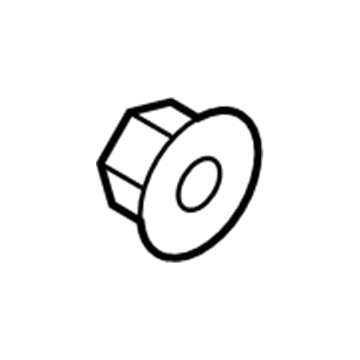 Jeep 6106160AA Mount Bracket Nut