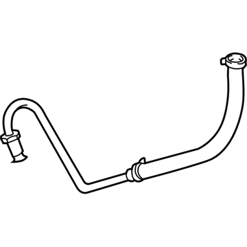 2003 Jeep Wrangler Power Steering Hose - 52089014AD