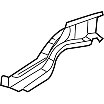 Mopar 4724470AI Inner Rail, Front Passenger Side