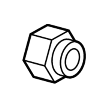 Dodge 6509898AA Axle Assembly Lock Nut