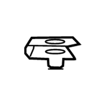 Dodge 6507559AA Washer Reservoir U-Nut