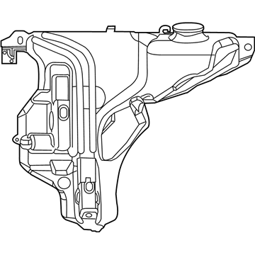 Mopar 55079365AF Washer Reservoir