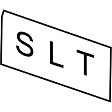 Dodge 55077326AB Nameplate