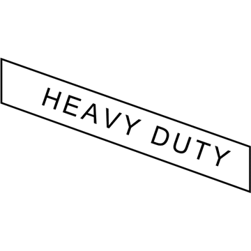 Dodge 55077842AA Nameplate