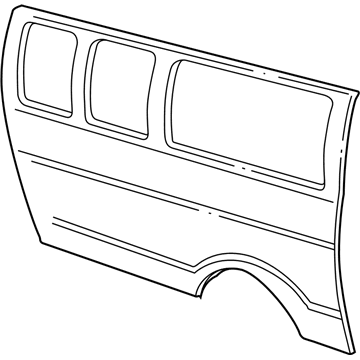 Dodge 55346570AC Side Panel