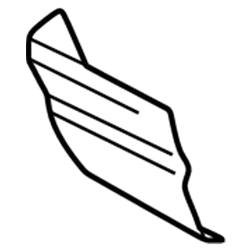 Dodge 55274954AB Lower Molding