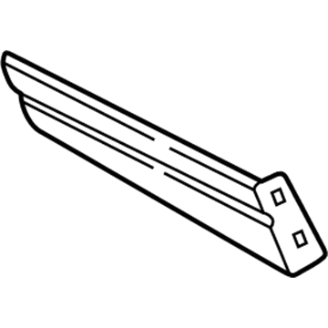 Dodge 55274951AB Lower Molding