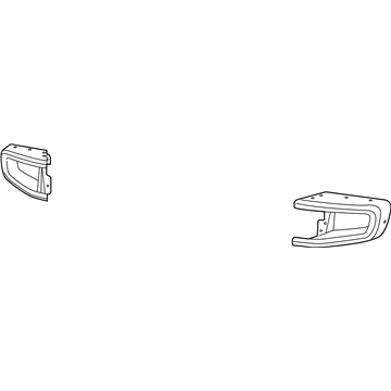 Mopar 68231954AA Extension, Front Passenger Side