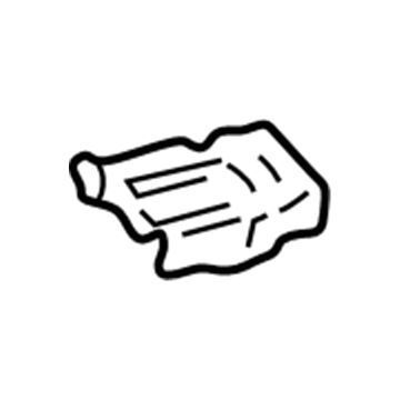 Chrysler 4696846 Ashtray Retainer