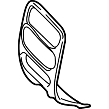 Chrysler MN84AAAAB Center Bezel