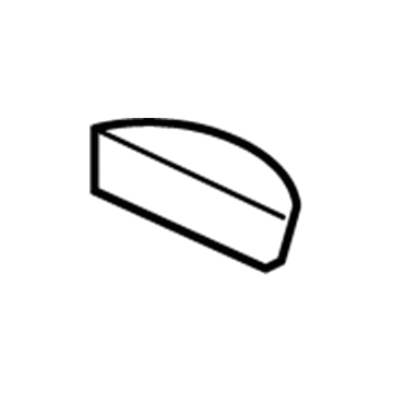 Dodge 1BG30DKAAA Door Trim Panel Plug