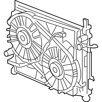 Dodge 5137692AA Radiator