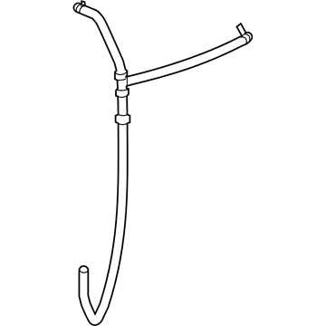 Dodge 4596570AC Heater Hose