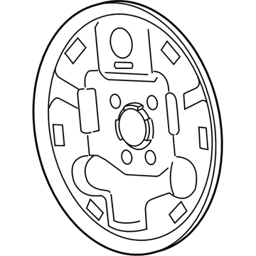 Chrysler 5096202AA Backing Plate