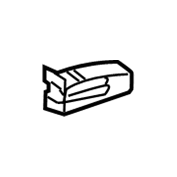 Dodge 5125576AA Inner Duct Nut