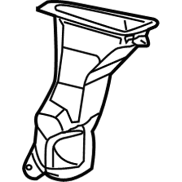 Dodge 5133445AA Outer Duct