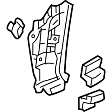 Dodge 55256968AB Inner Panel