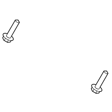 Dodge 6101946 Antenna Screw