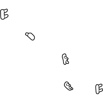 Dodge 6505397AA Reinforcement Stud Plate