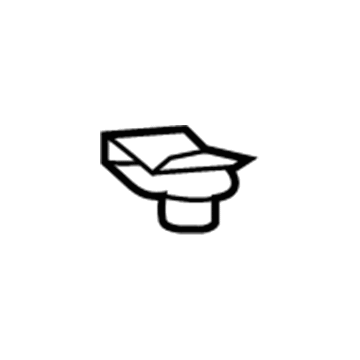 Jeep 6512056AA Center Bracket U-Nut