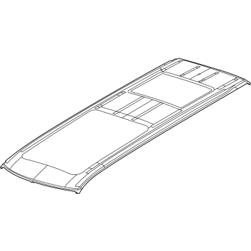 Mopar 68488570AD Roof 68488570AD Mopar Roof Illustration 1 of 1
