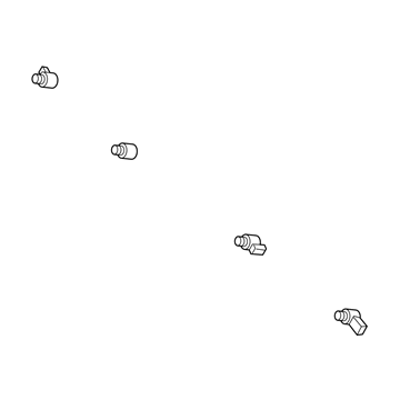 Jeep 5YV68TZZAA Parking Sensor