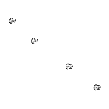 Jeep 68341892AA Parking Sensor Bracket