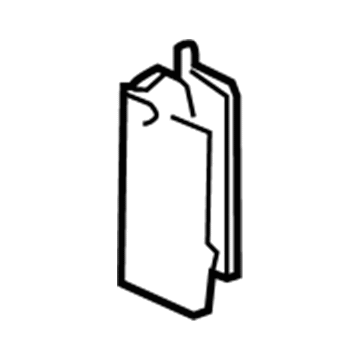 Dodge 55034384 Handle, Inside