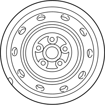 Dodge 4879240AA Spare Wheel