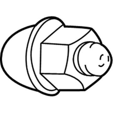 Chrysler 6500526 Wheel Nut