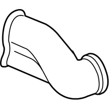 Dodge 53034124AA Air Inlet Tube