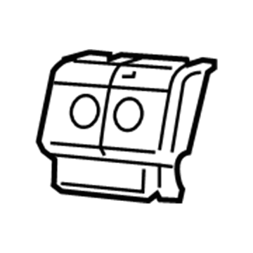 Mopar 68039116AA Bracket Cover, Rear