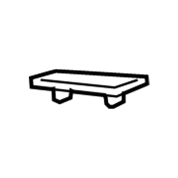 Mopar 1KQ761DVAA Bezel, Gray