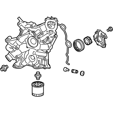Dodge 5037036AM Timing Cover