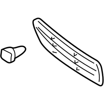 Dodge Stratus Grille - MR566304