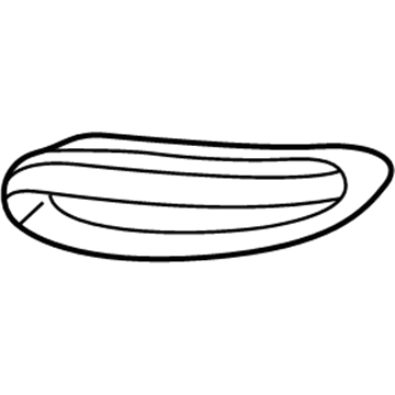 Dodge MR416029 Grille