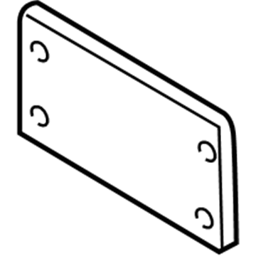 Dodge Stratus License Plate - MR432910