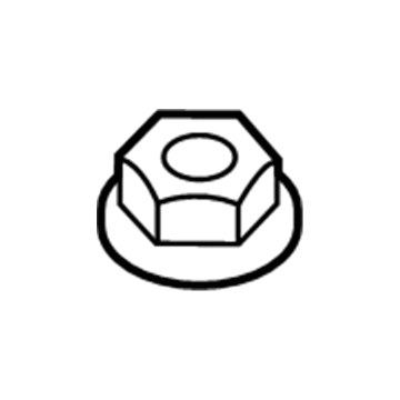 Jeep 6104720AA Gear Assembly Nut