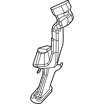 Jeep 68459929AC Side Duct