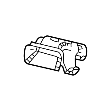 Jeep 68459935AC Air Outlet Tube