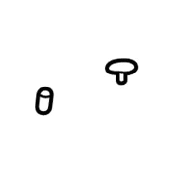 Dodge MR288266 Support Rod Bushing