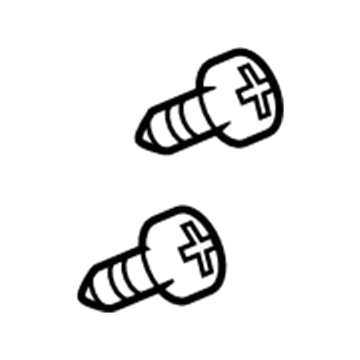 Chrysler 6036070AA Weatherstrip Screw