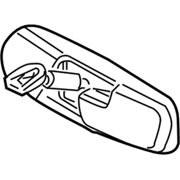 2005 Chrysler PT Cruiser Car Mirror - 5008648AD